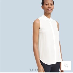 Everlane silk sleeveless top